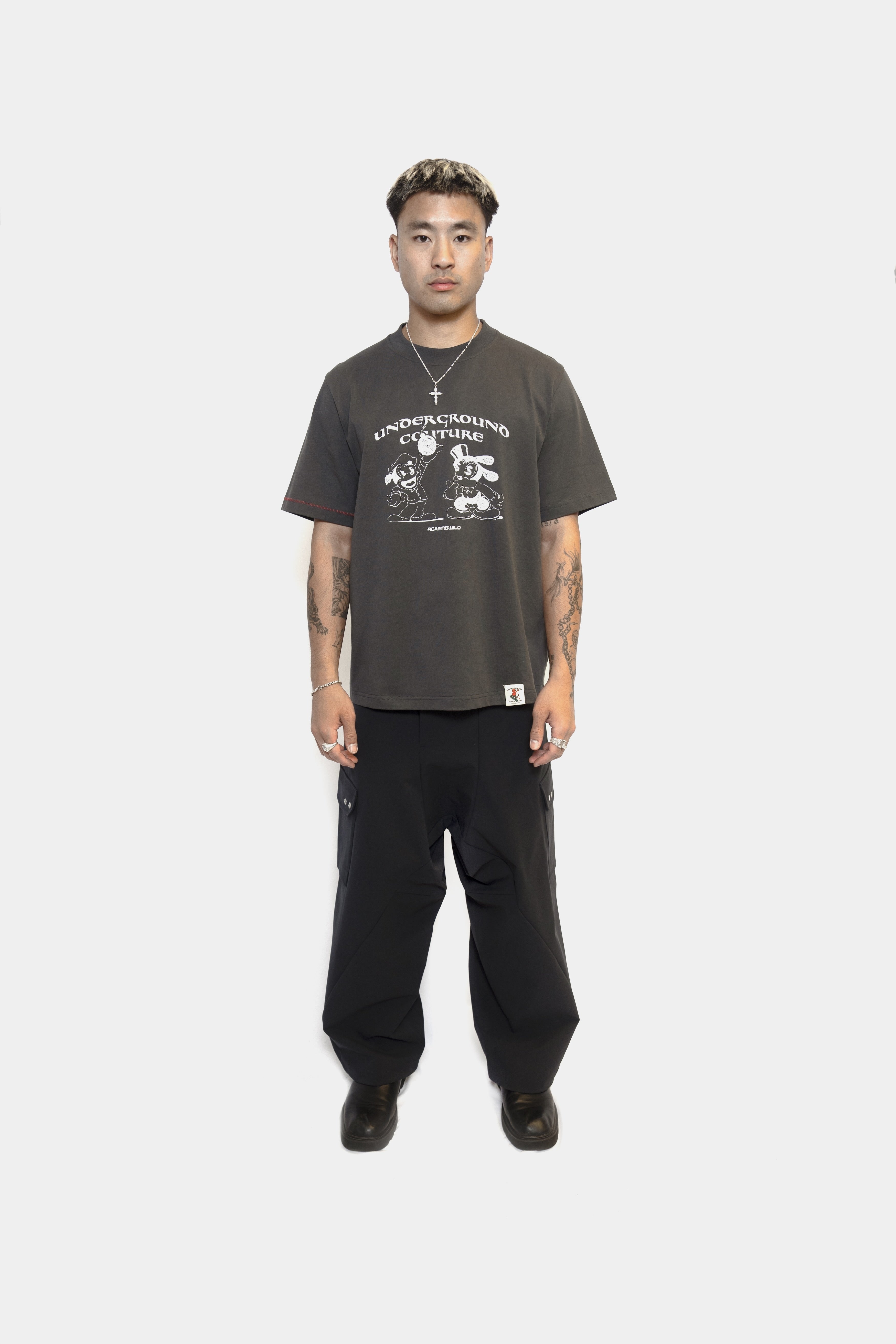 ROARINGWILD x HOKOWISM DROP-CROTCH PANTS
