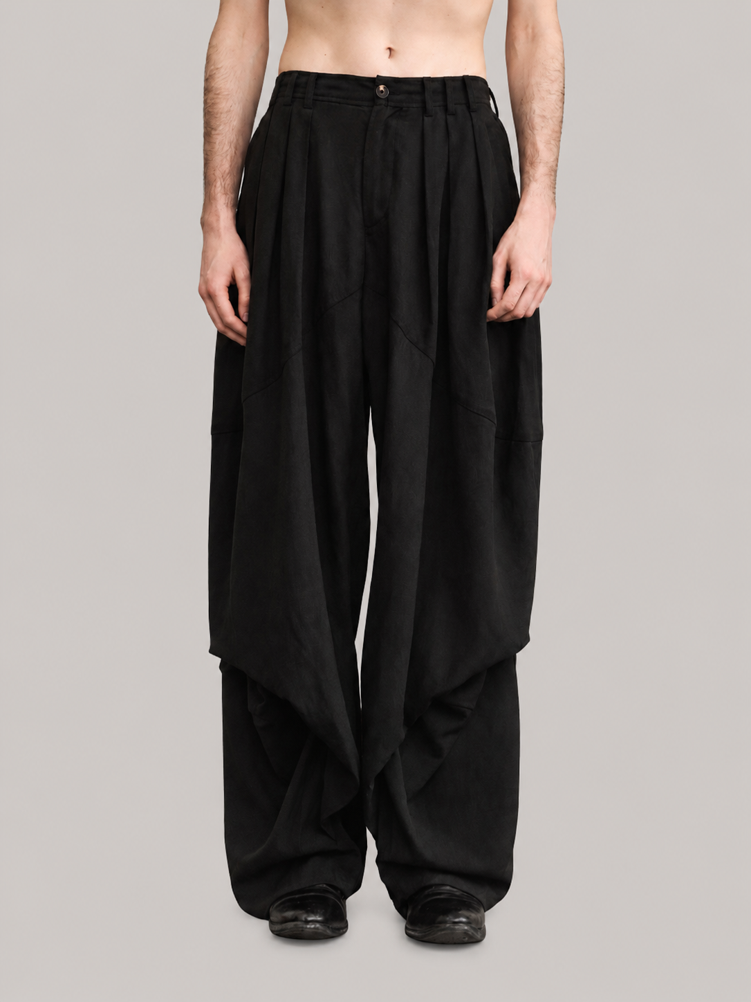 Layered Wing Harem Pants