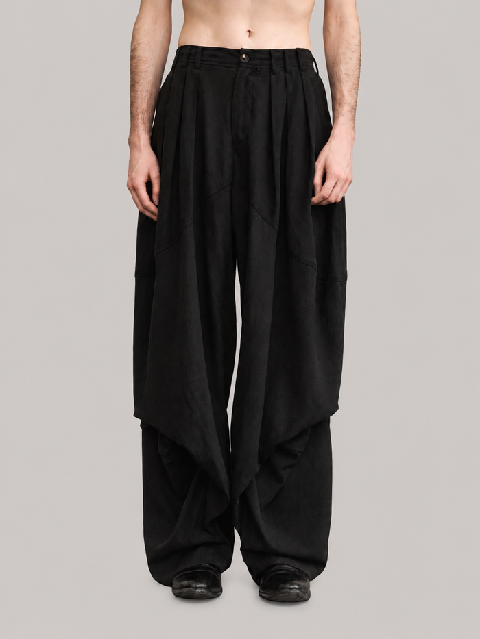 Layered Wing Harem Pants
