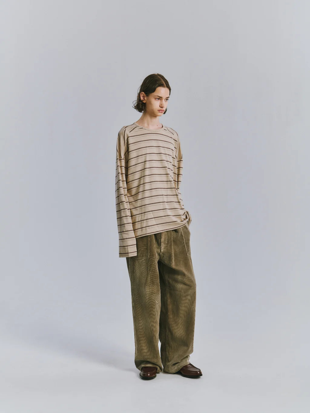 Border LS T-Shirt