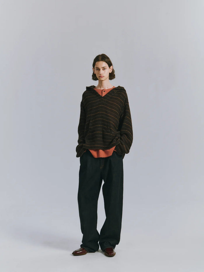 Cut Border Hoodie