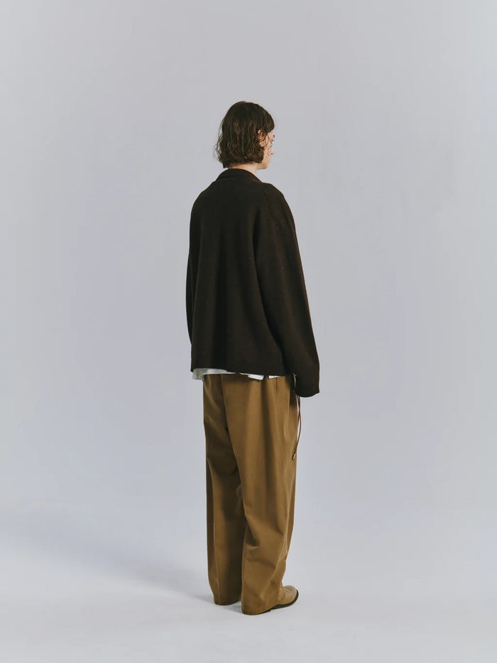 Shetland Wool Knit Shirt
