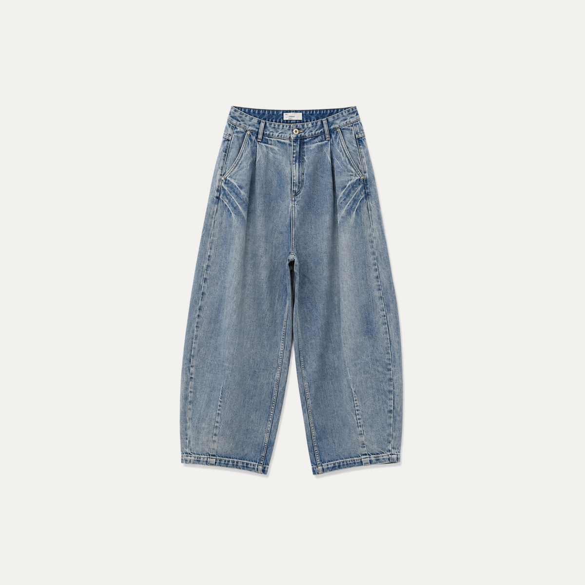 Washed Cocoon Jeans (Light)