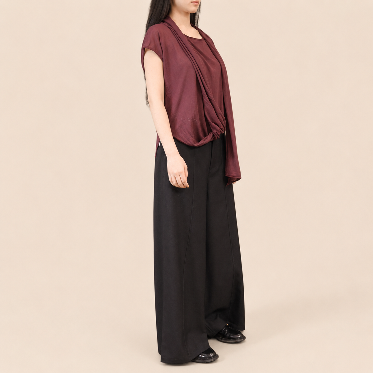 Gossamer Wrap Top