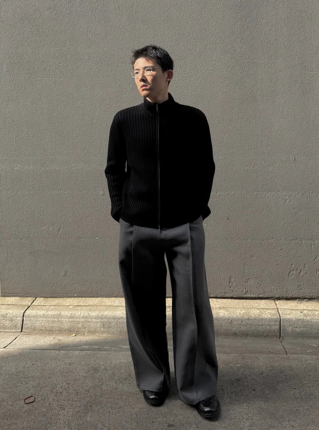 Sine Wool Jacket (Black)