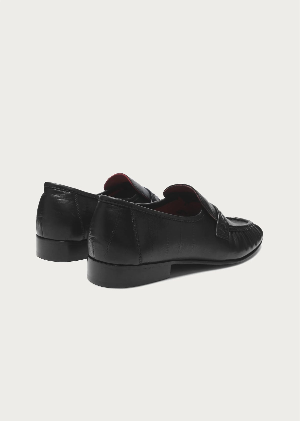Vine-Engraved Loafers