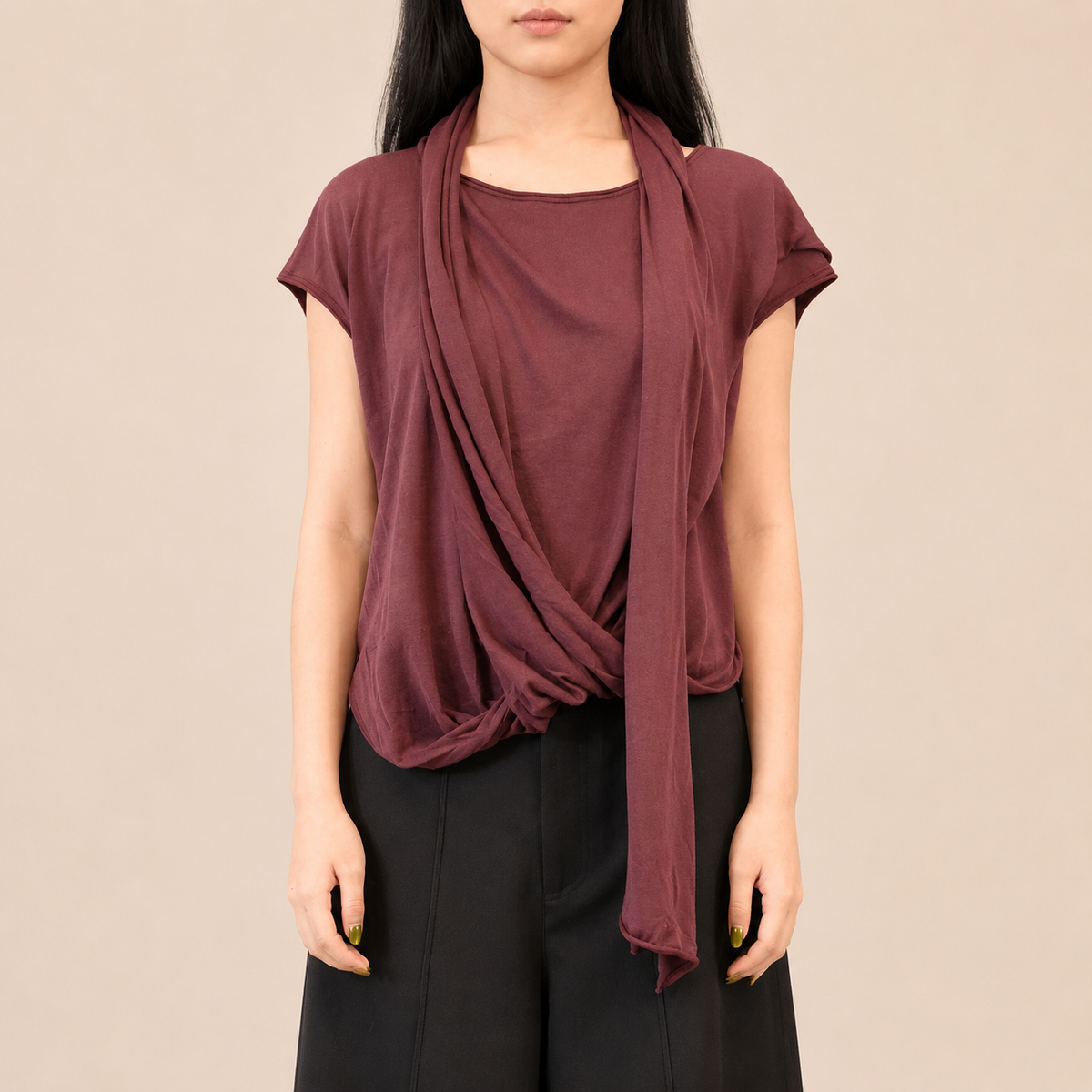 Gossamer Wrap Top