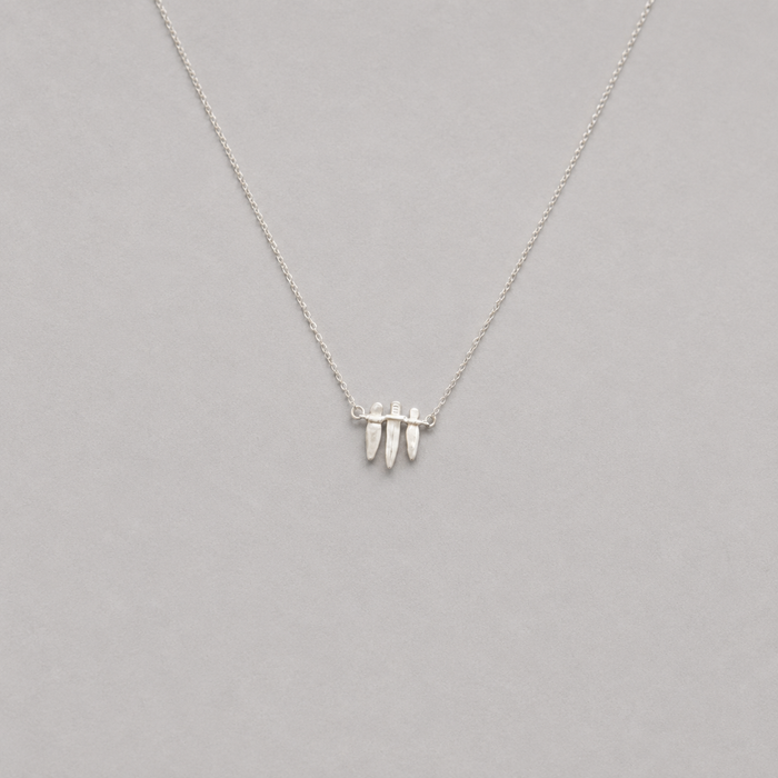 Zhi Mang Sterling Silver Dagger Pendant Necklace
