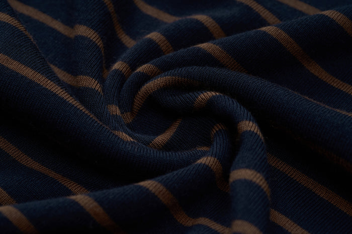 Wool-Blend Striped LS T-shirt