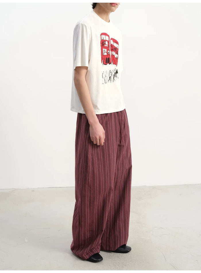 Red Bus Graphic T-Shirt