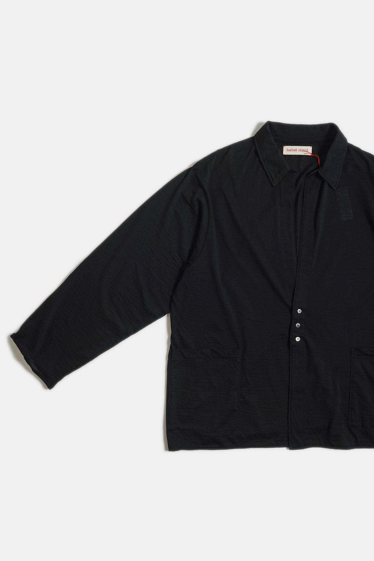 Barbell Object 3B Cardigan, Black, side