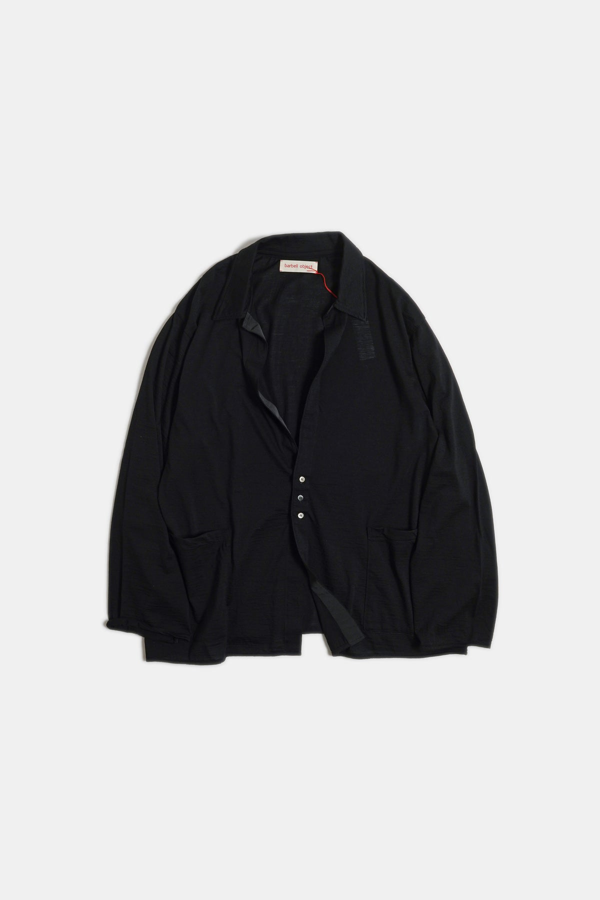 Barbell Object 3B Cardigan, Black