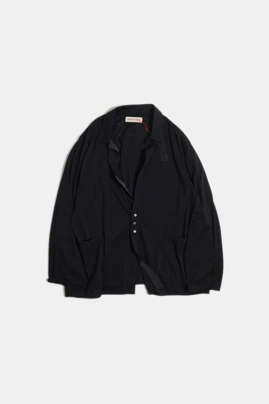 Barbell Object 3B Cardigan, Black