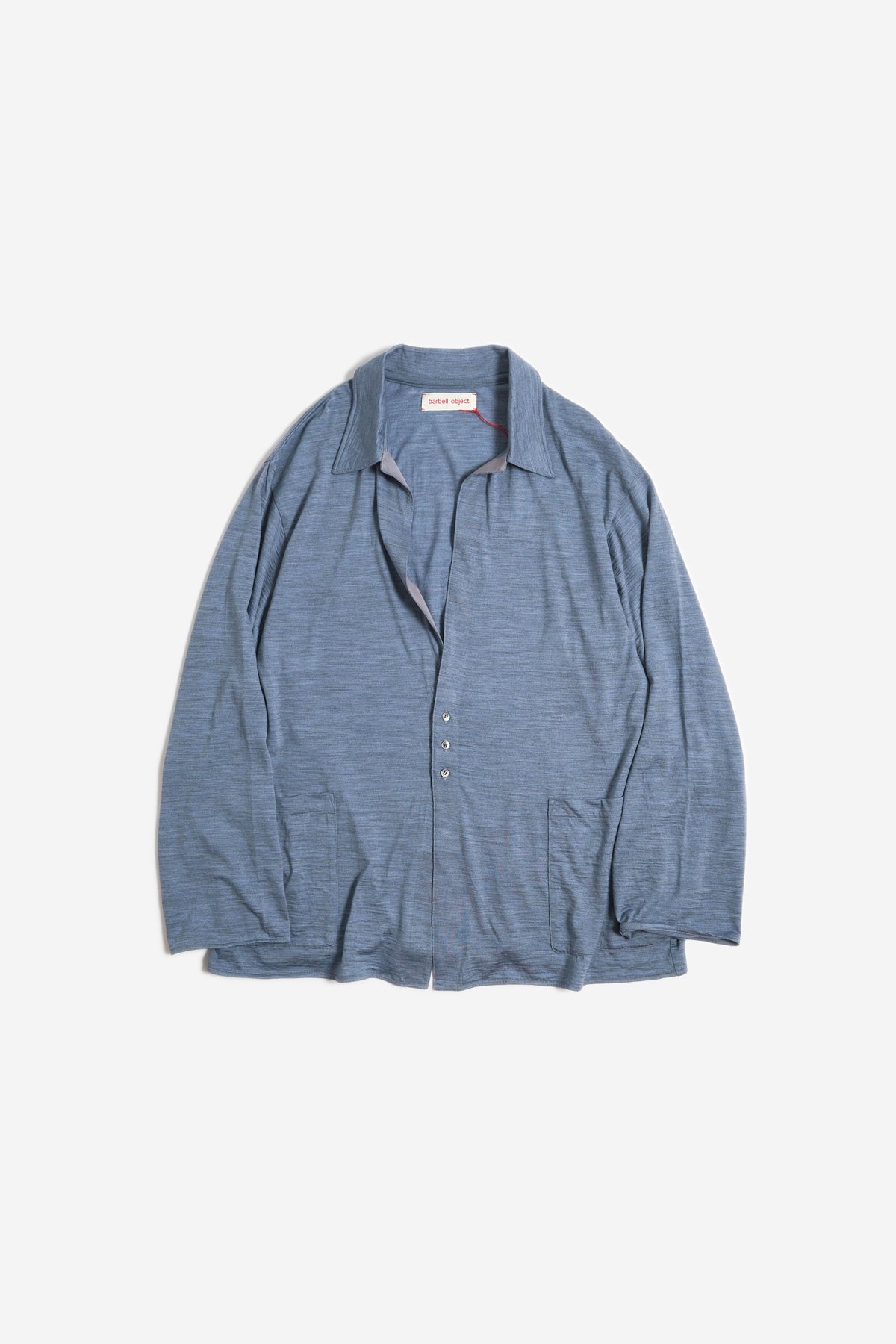 Barbell Object 3B Cardigan, Blue