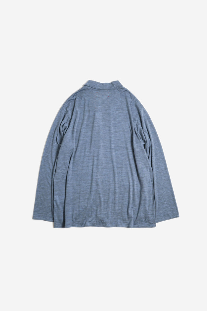 Barbell Object 3B Cardigan, Blue, back