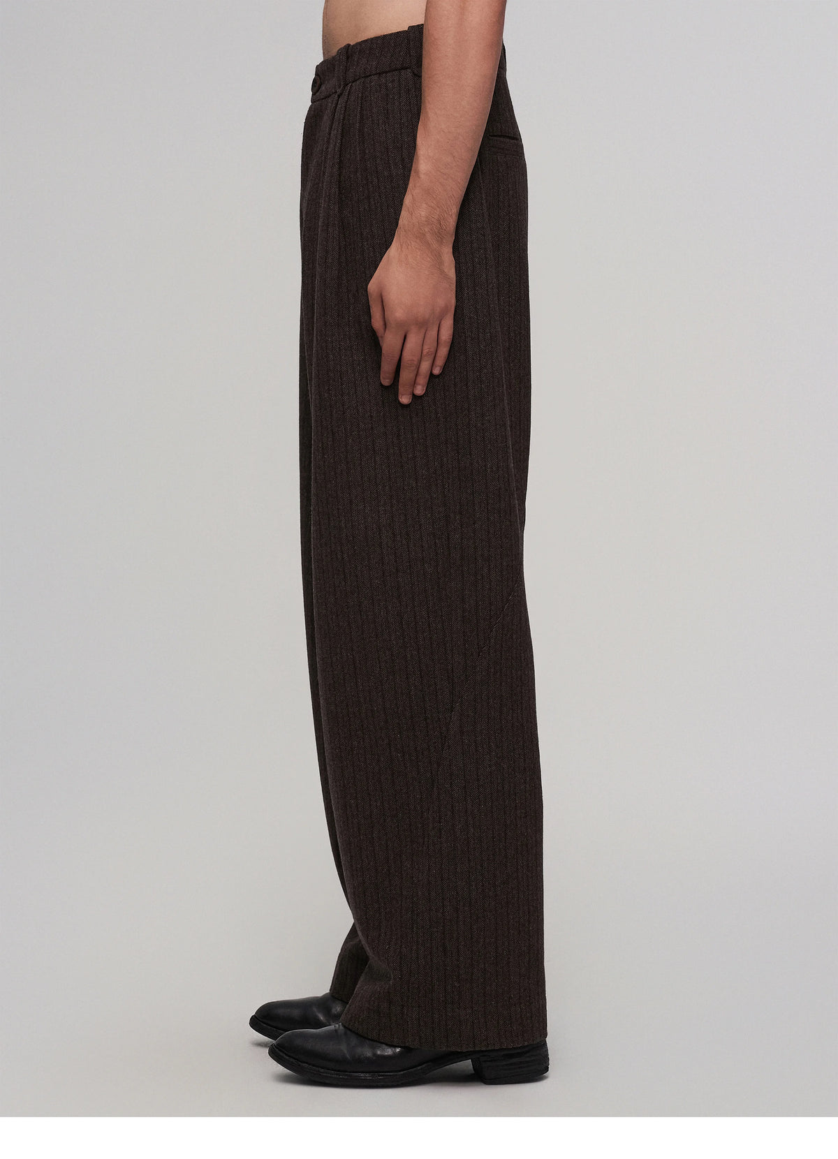 Basic Suit Pants (Brown)