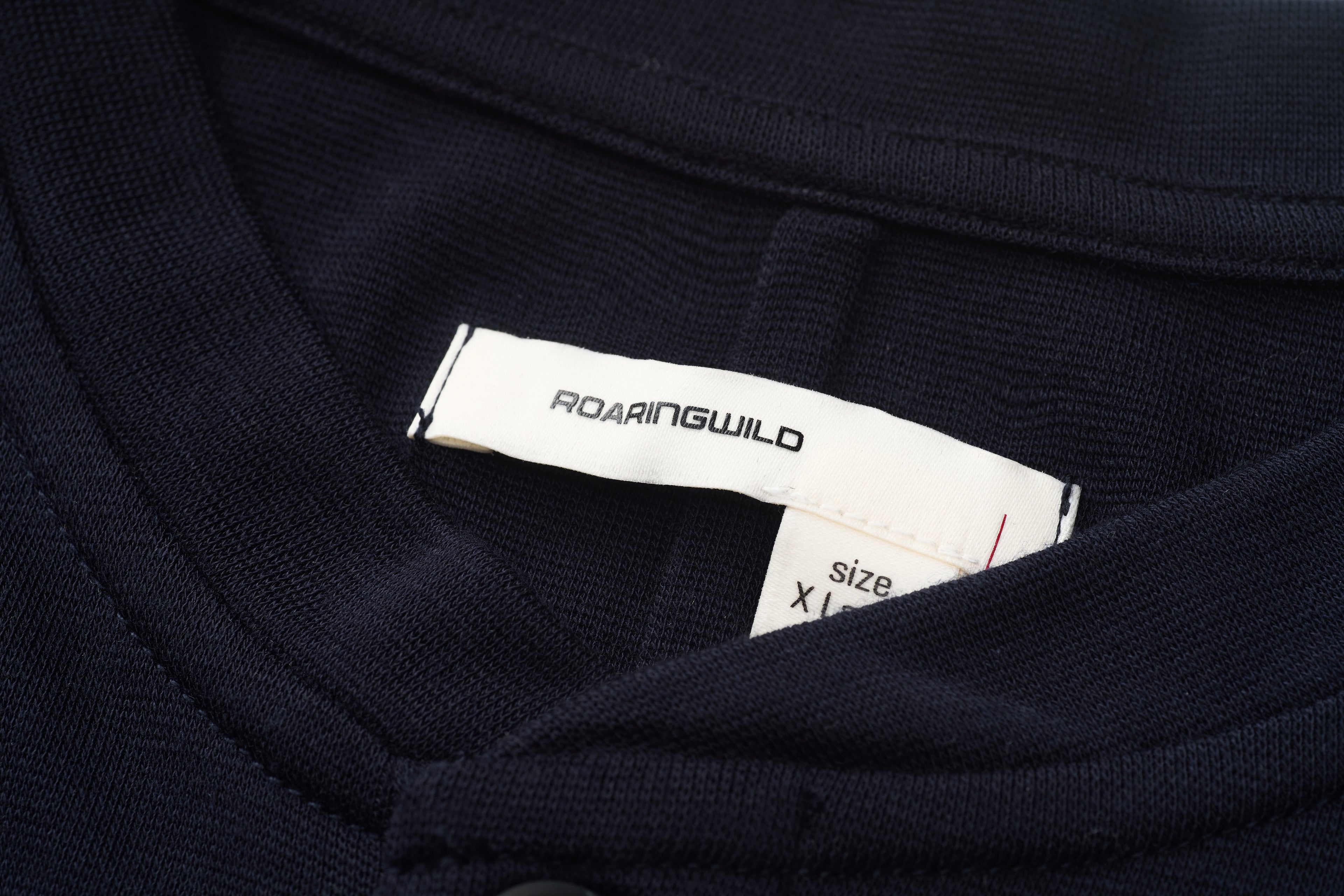 Wool-Blend Henley LS T-Shirt