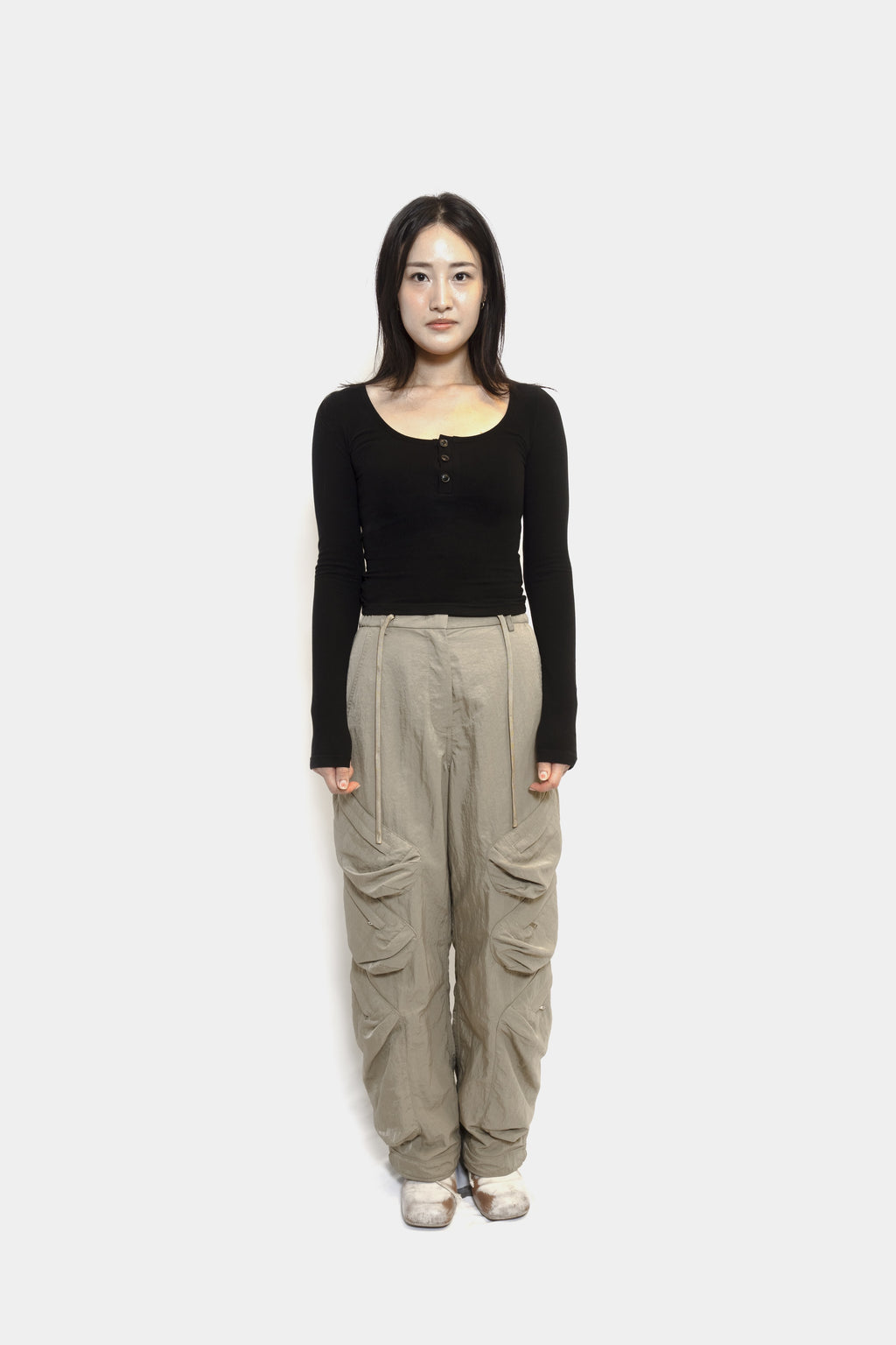 Signature Cargo Pants (Rock Grey)