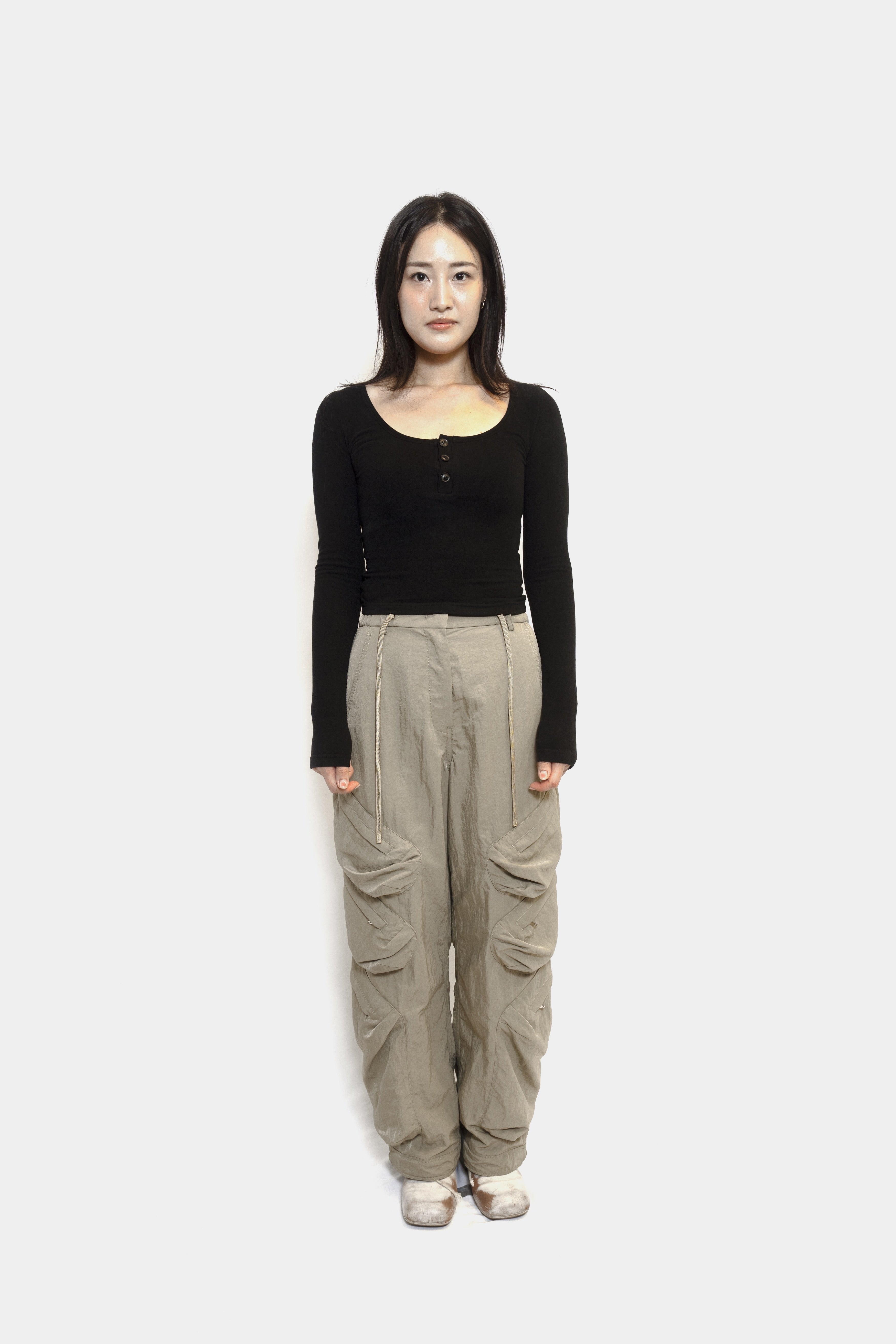 Signature Cargo Pants (Rock Grey)