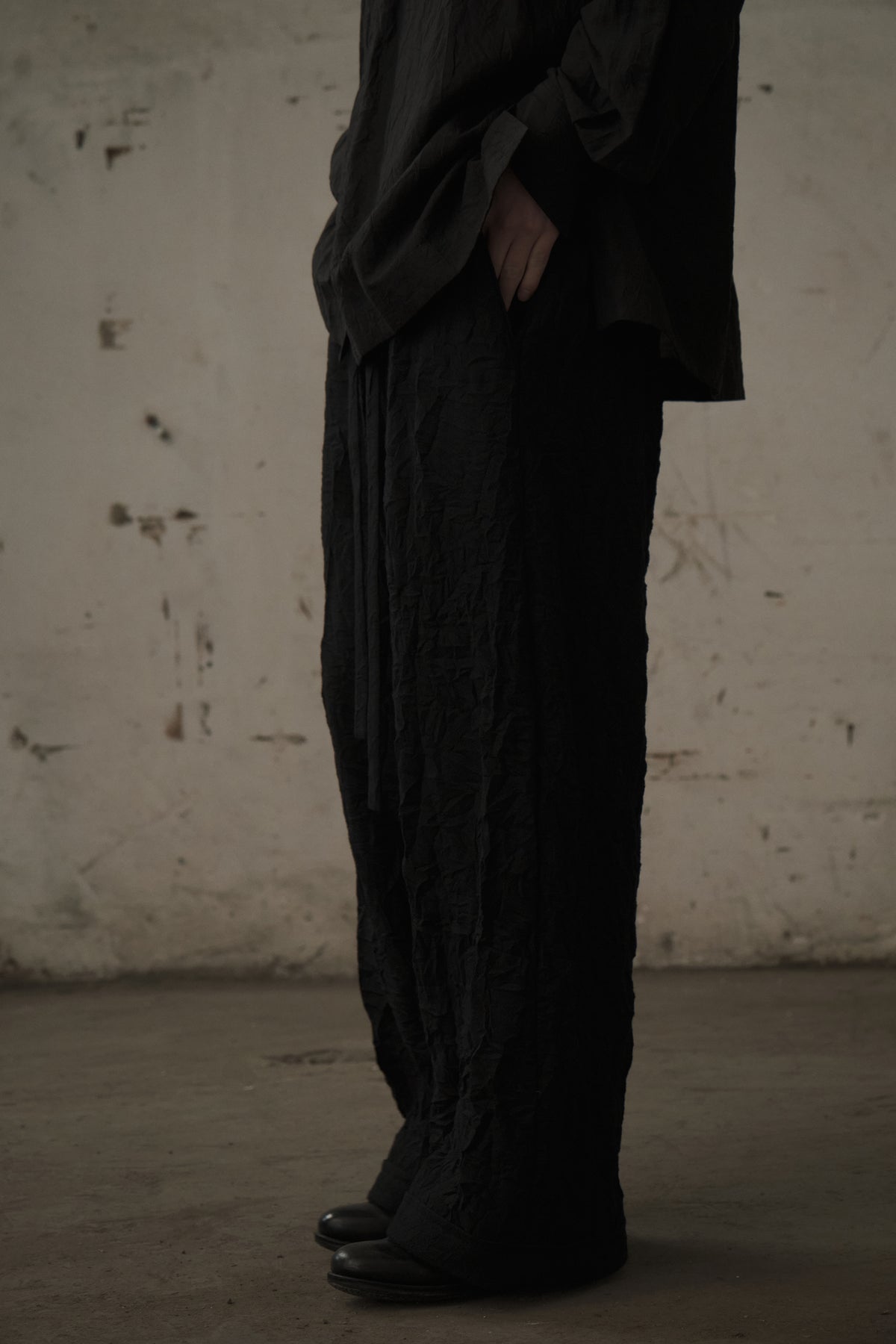 Drawstring Relaxed Trousers