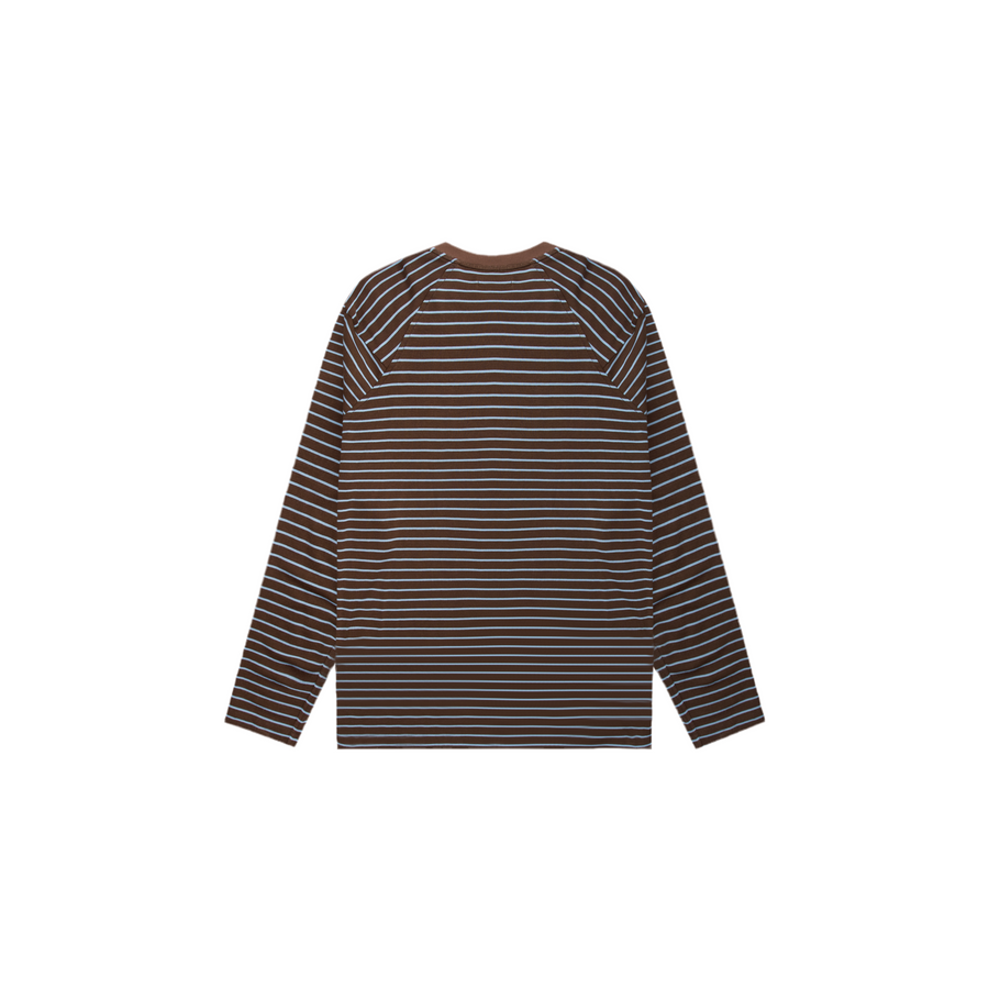 Wool-Blend Striped LS T-shirt