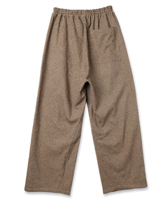 3D Easy Slacks (Brown Check)