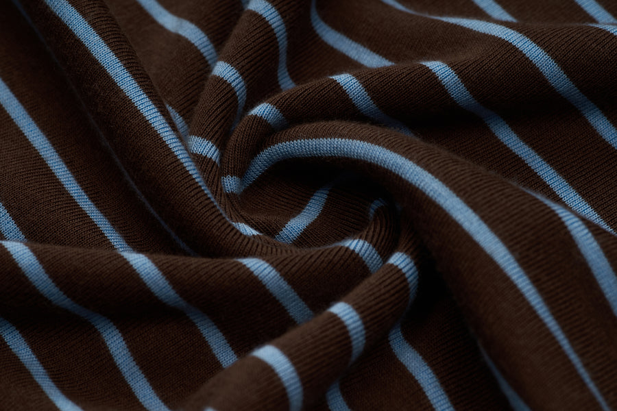 Wool-Blend Striped LS T-shirt