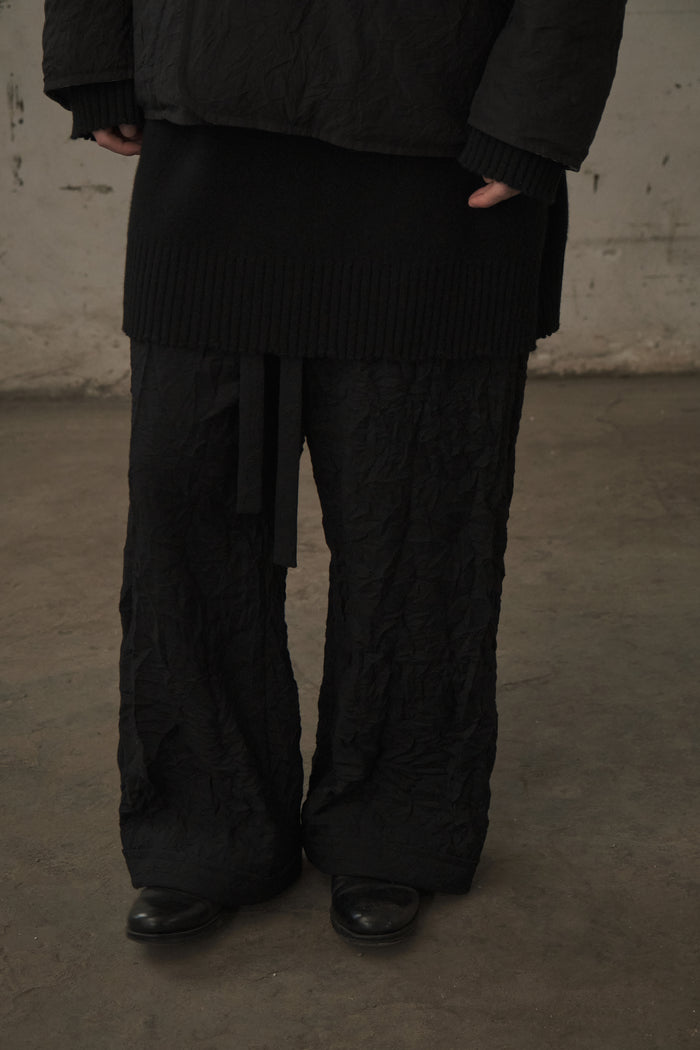 Drawstring Relaxed Trousers