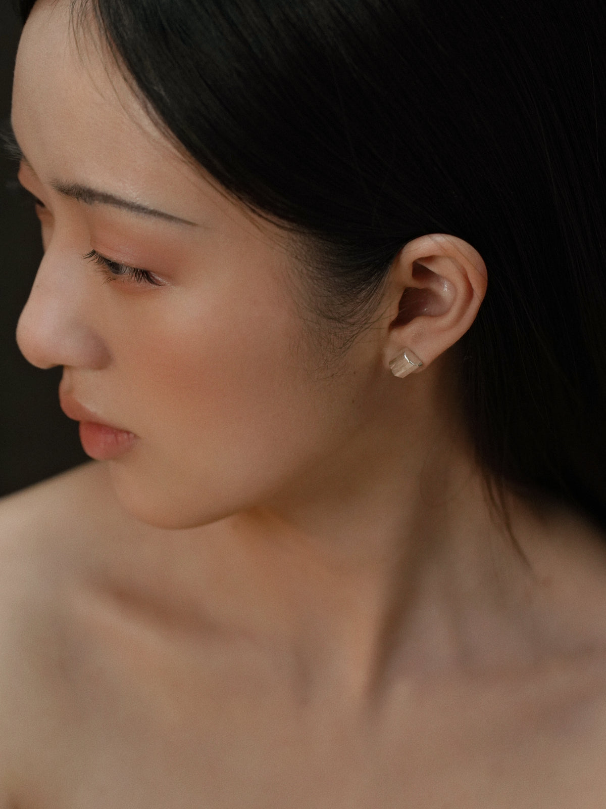 Precious Wood Block Earrings
