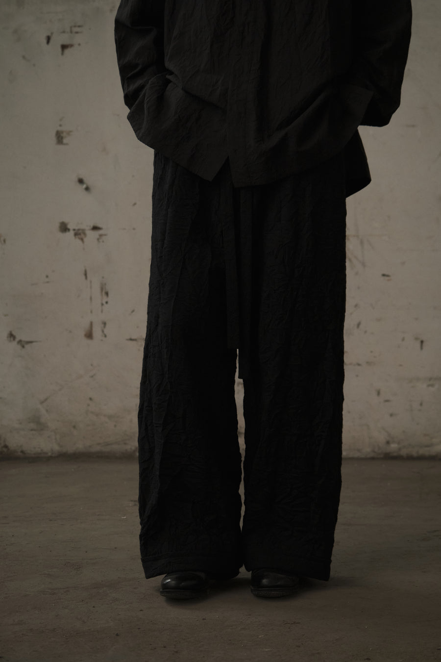 Drawstring Relaxed Trousers
