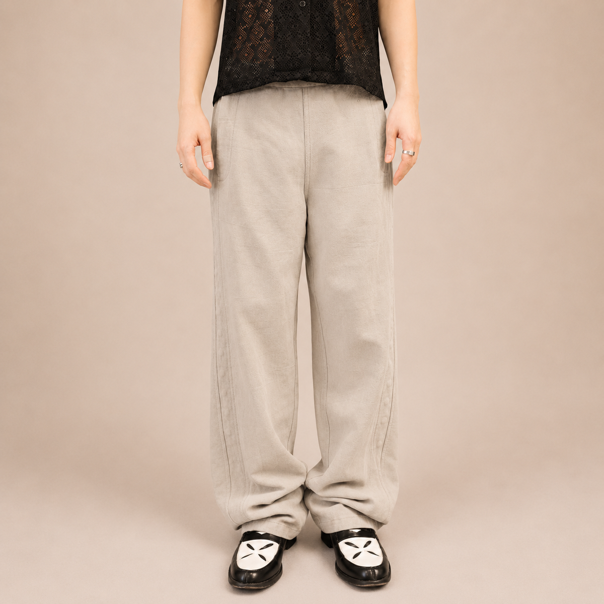 Linen Straight Pants