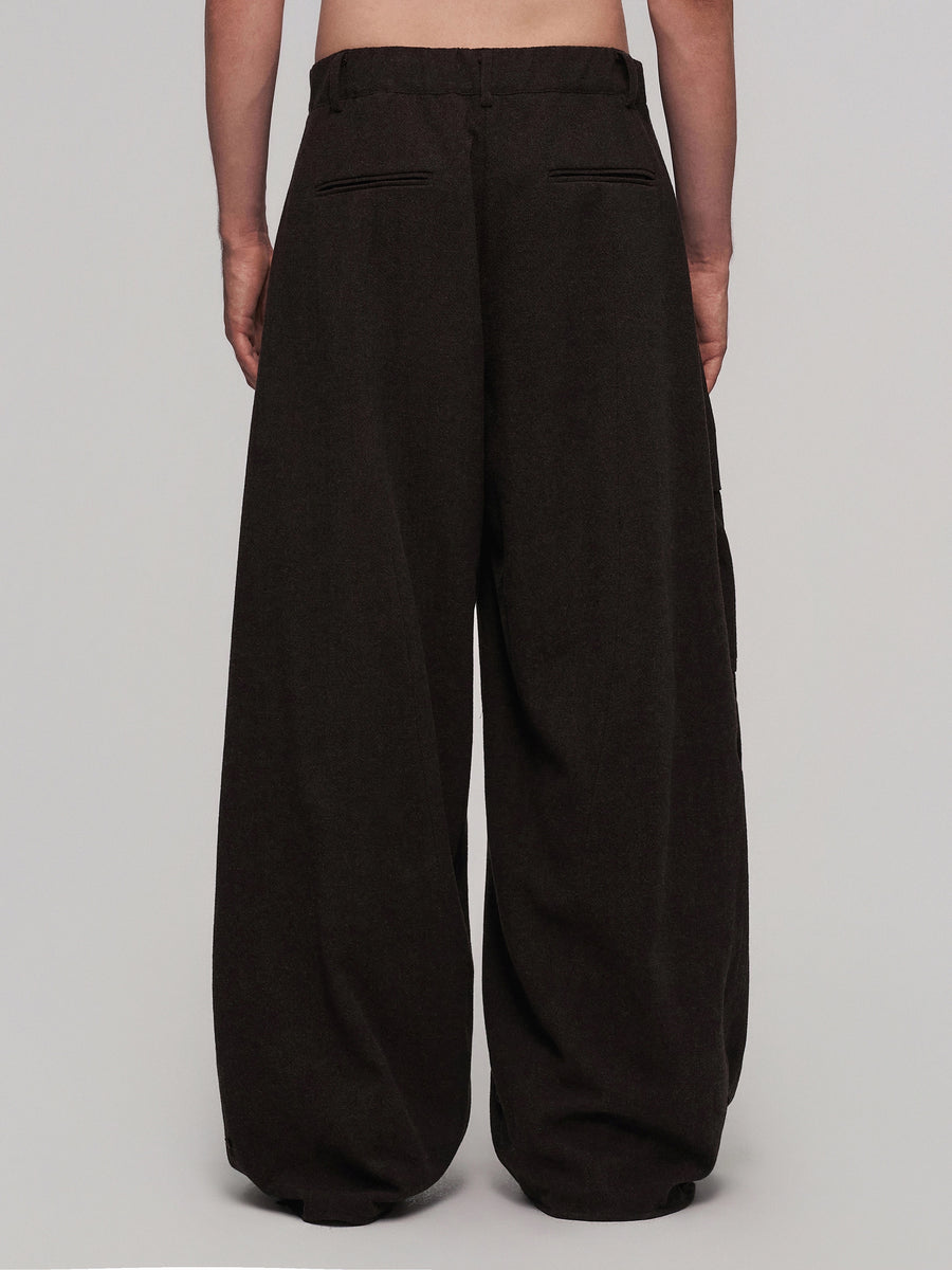 Fugue Curved-Leg Trousers