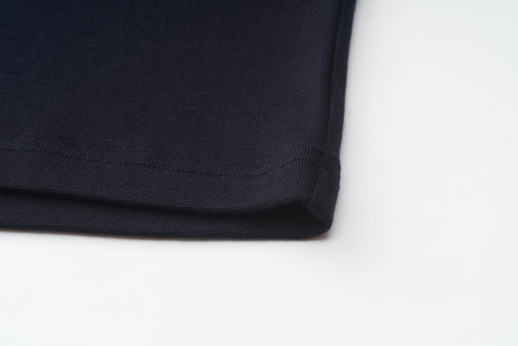 Wool-Blend Henley LS T-Shirt