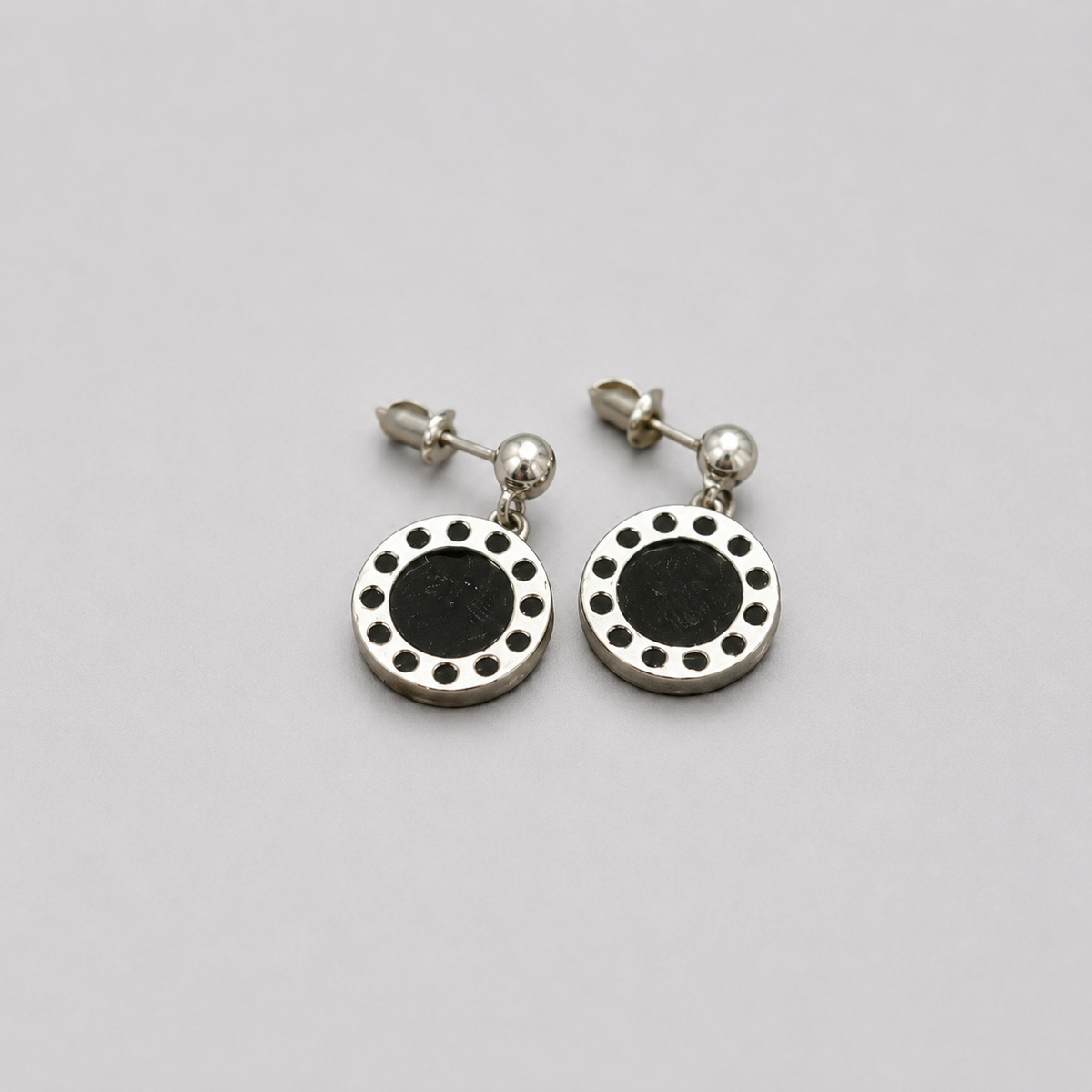 Shadow Beaded Stud Earrings