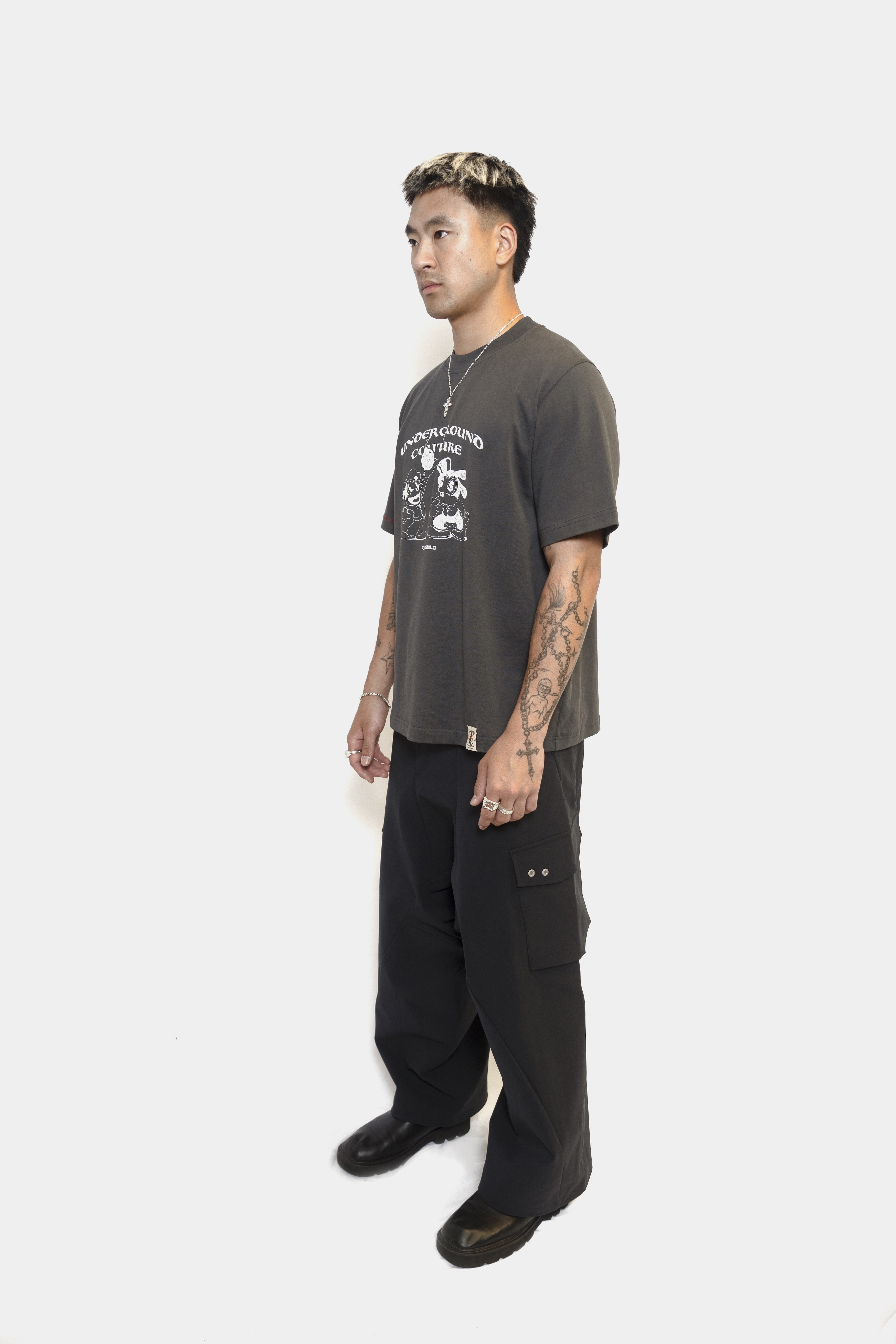 ROARINGWILD x HOKOWISM DROP-CROTCH PANTS