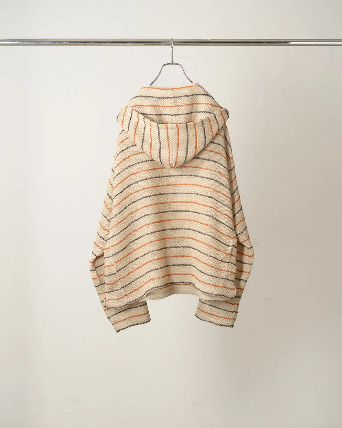 Cut Border Hoodie