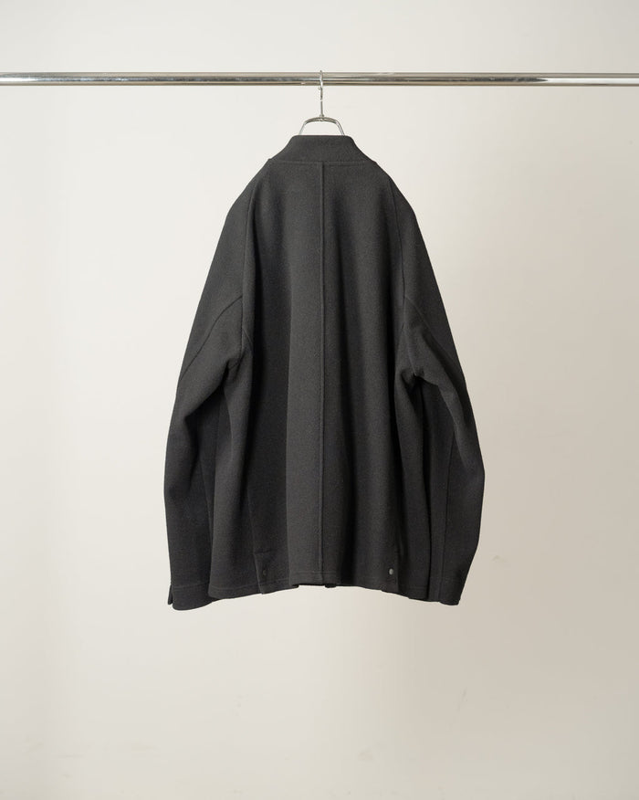 W/CA No Collar Double Jacket