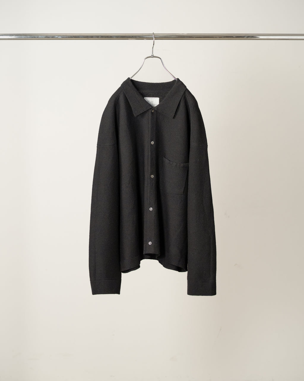 Shetland Wool Knit Shirt