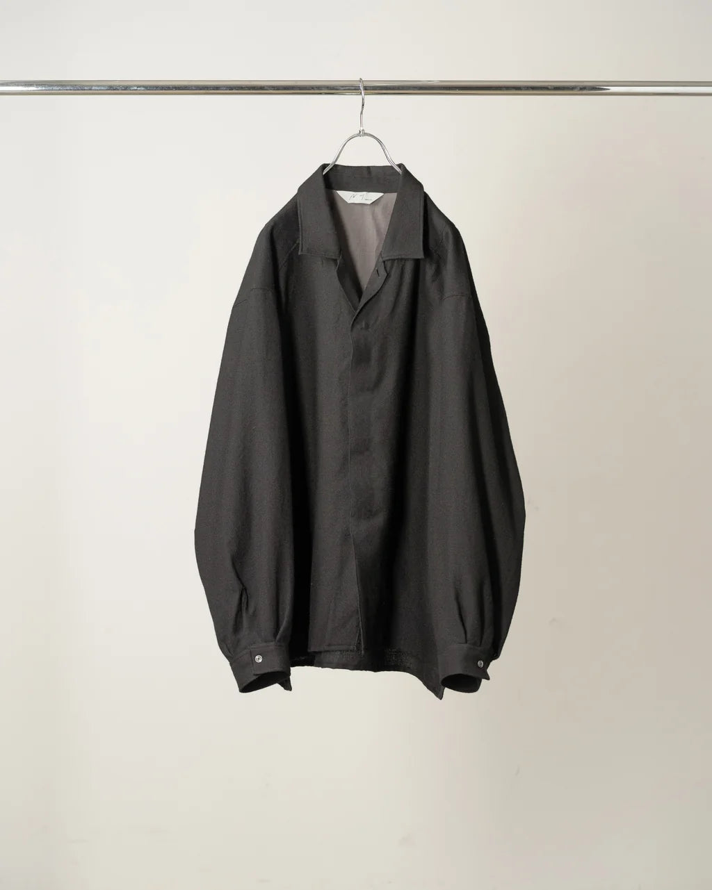 Wool Cross-Line Shirt