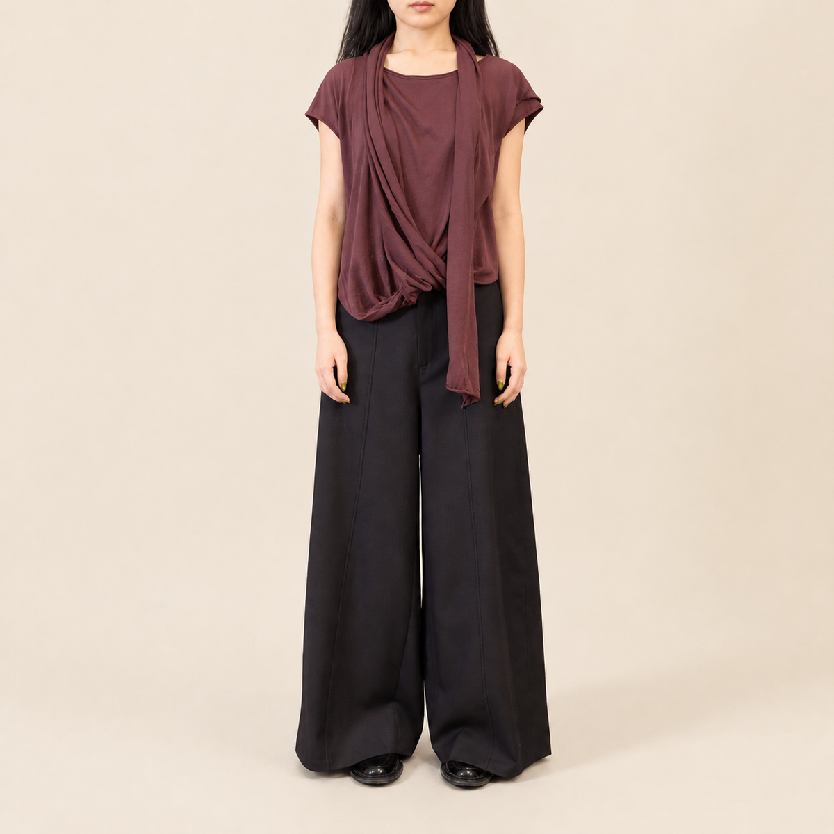 Gossamer Wrap Top