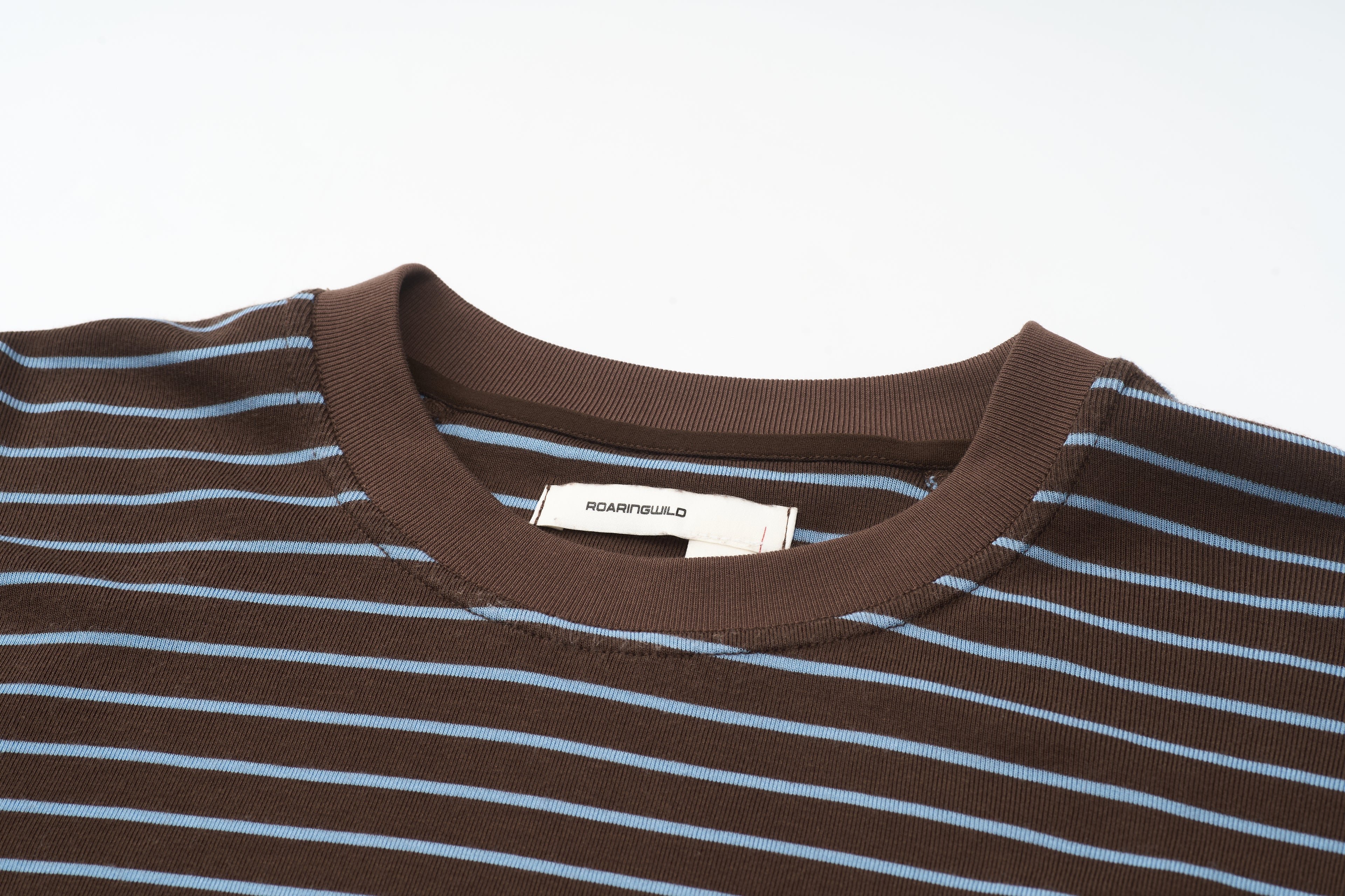 Wool-Blend Striped LS T-shirt