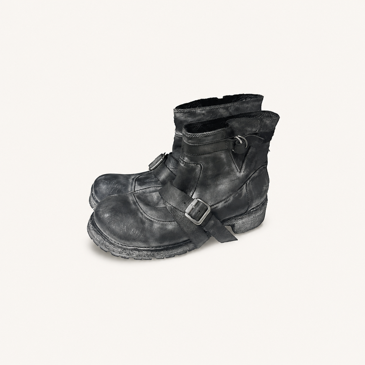 Make Old Frost Binding Engineer Boots