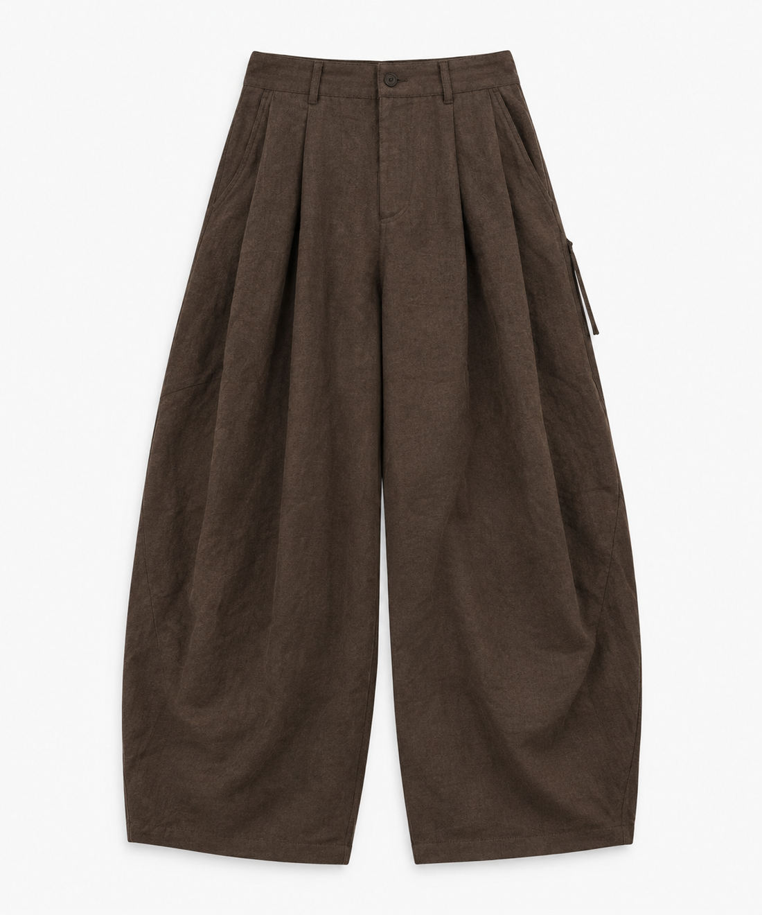 Pleated Cocoon Pants