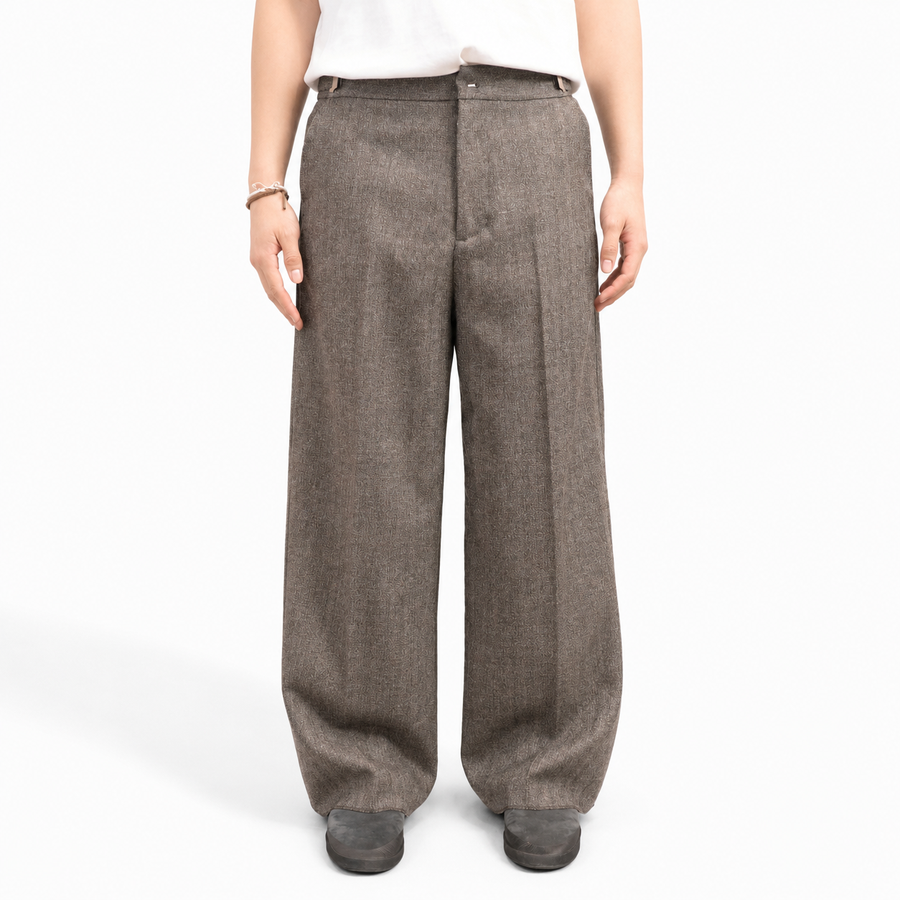 Tailored Trousers Brown
