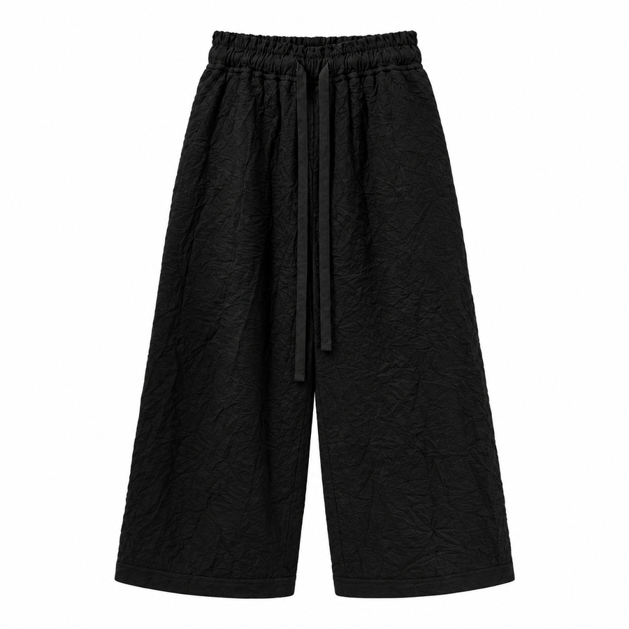 Drawstring Relaxed Trousers