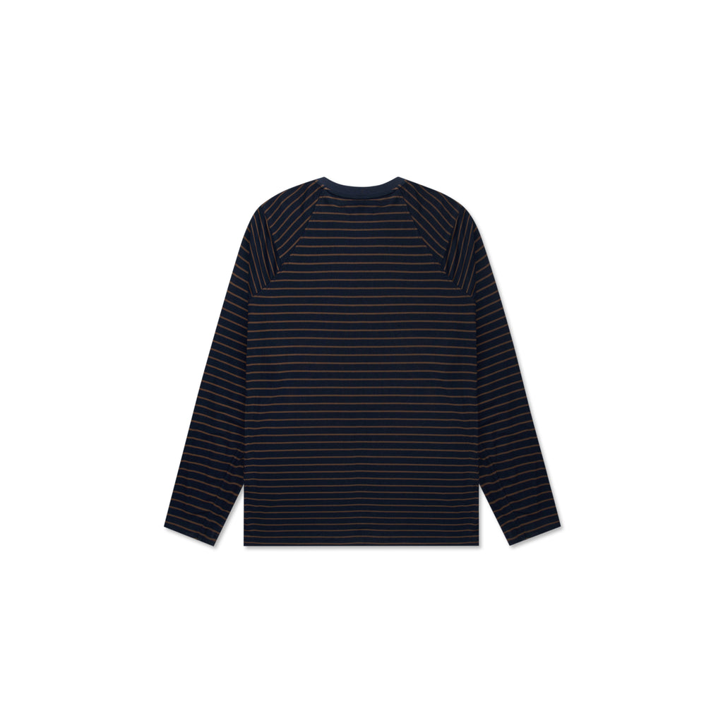 Wool-Blend Striped LS T-shirt
