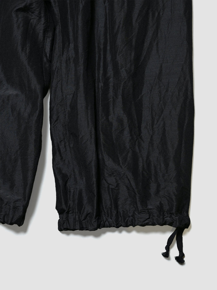 Barbell Object Tuck Wide Pants, Black