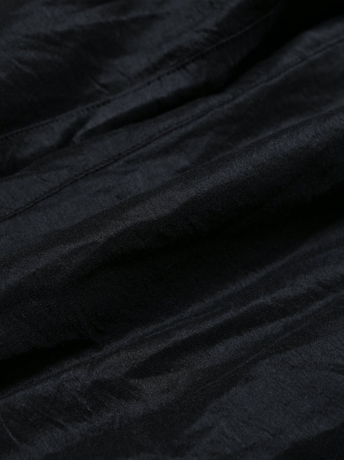 Barbell Object Tuck Wide Pants, Black