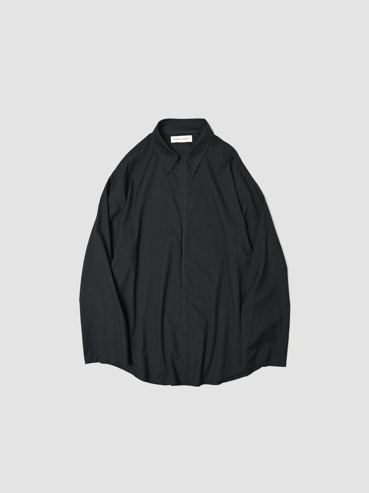 Barbell Object Moss Pullover Shirt, Black