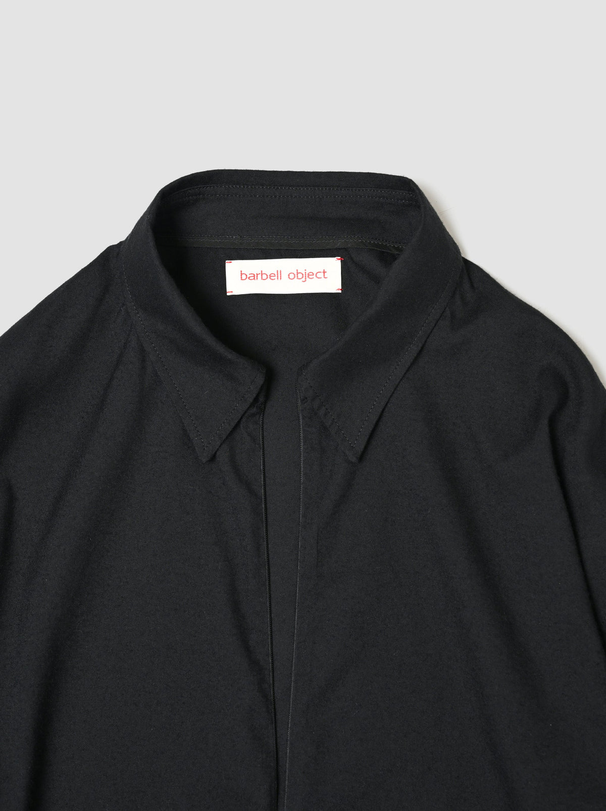 Barbell Object Moss Pullover Shirt, Black